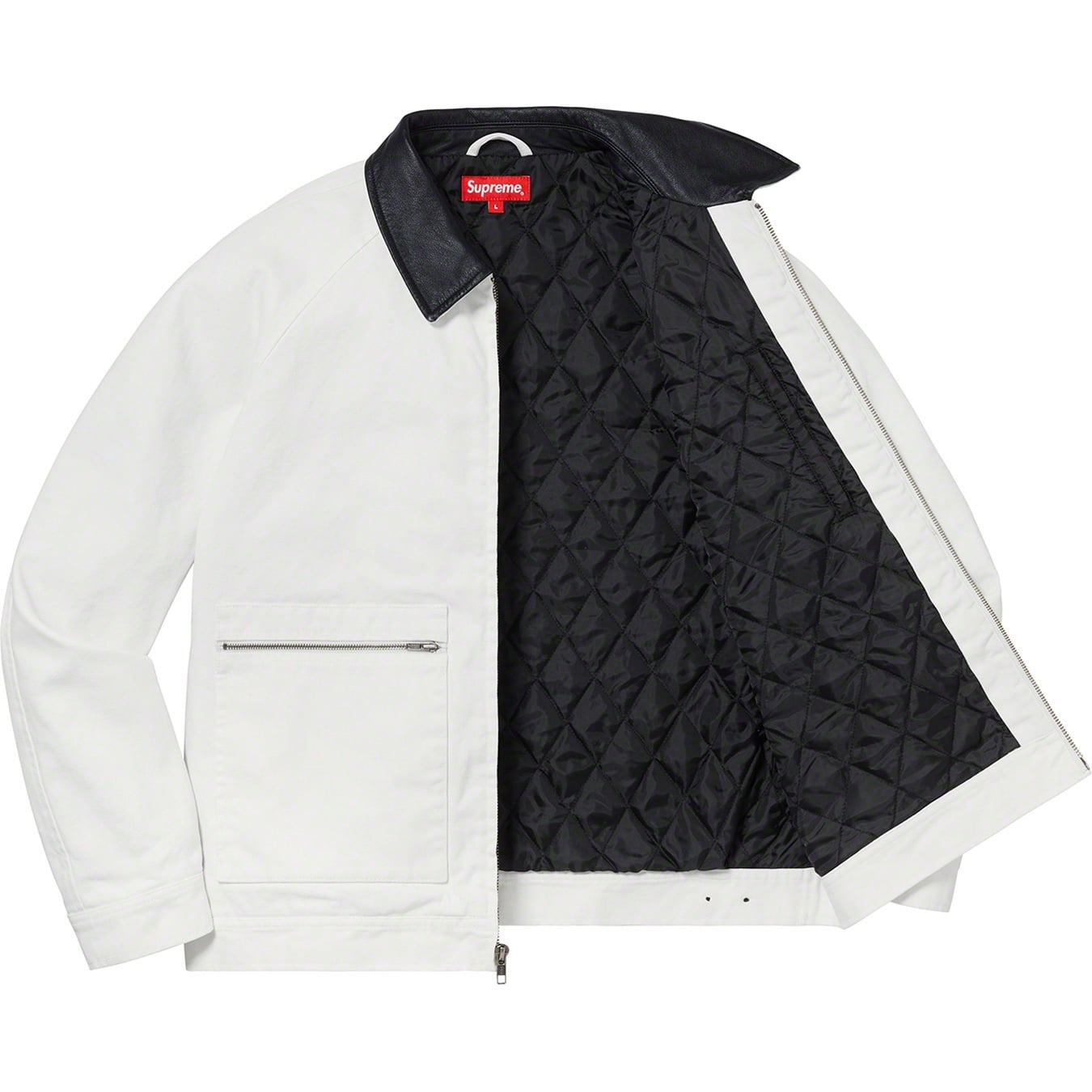 Leather Collar Work Jacket view 5